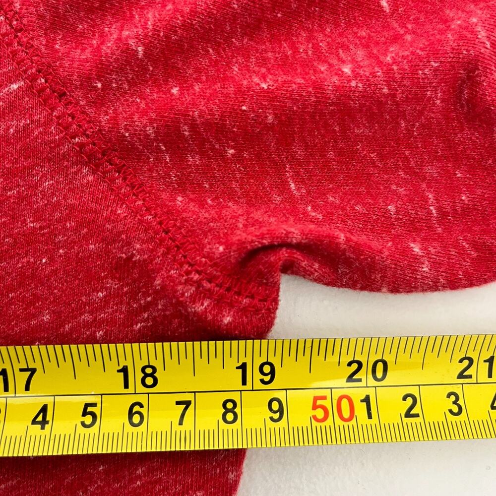 Nike Womens M Hooded Sweatshirt Red Atlanta Falcons NFL Team Apparel Long Sleeve - Picture 10 of 12